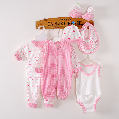 8-piece baby newborn cotton suit Boy Girl set