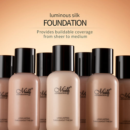 Concealer Staying Face Foundation Professional Waterproof Long-Lasting Full  Coverage.