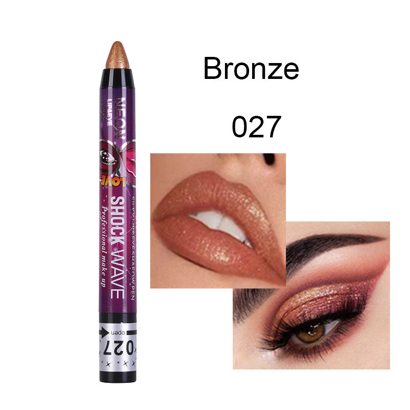 Eyeshadow Stick Pencil Long Lasting Eyes Makeup Pen Shimmer Cosmetics Tool