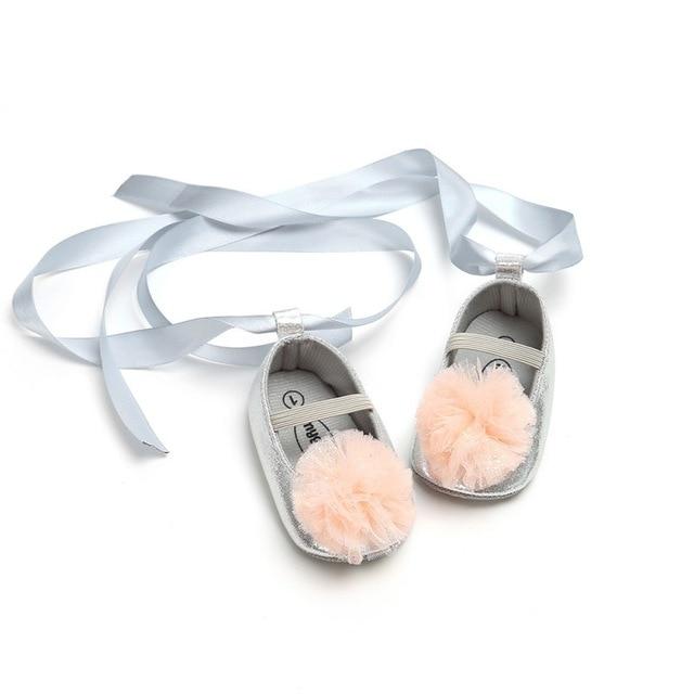 Lily Baby Girl Ballet Bow Tie Shoes