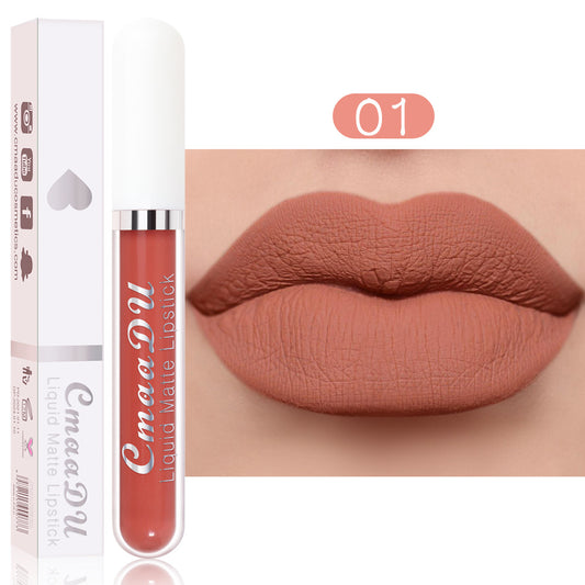 Matte Non-stick Cup Waterproof Long-lasting Lip Gloss