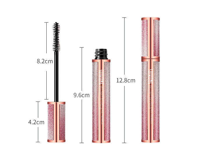 Slender mascara waterproof, curled