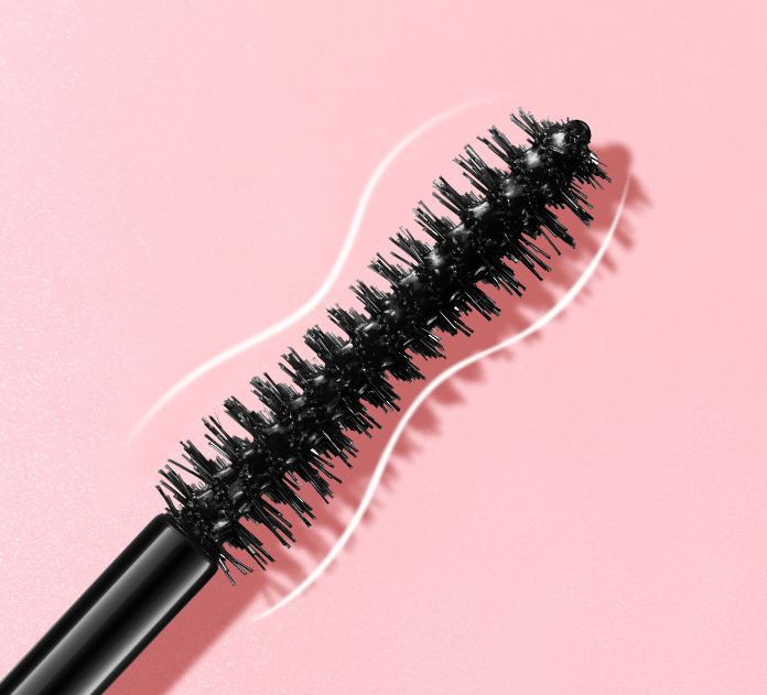 Slender mascara waterproof, curled