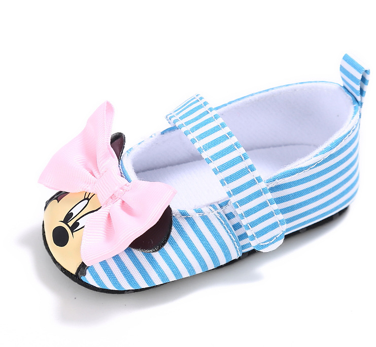 Baby Girls Crib shoes soft bottom cartoon Princess baby girls toddler shoes