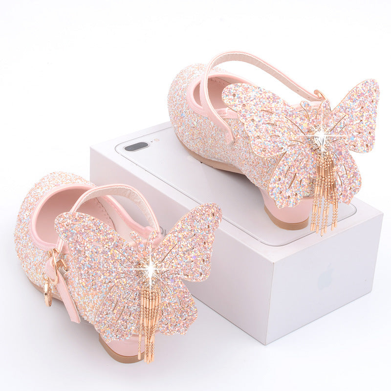 New Girl Performance Fashion Sequined High Heels