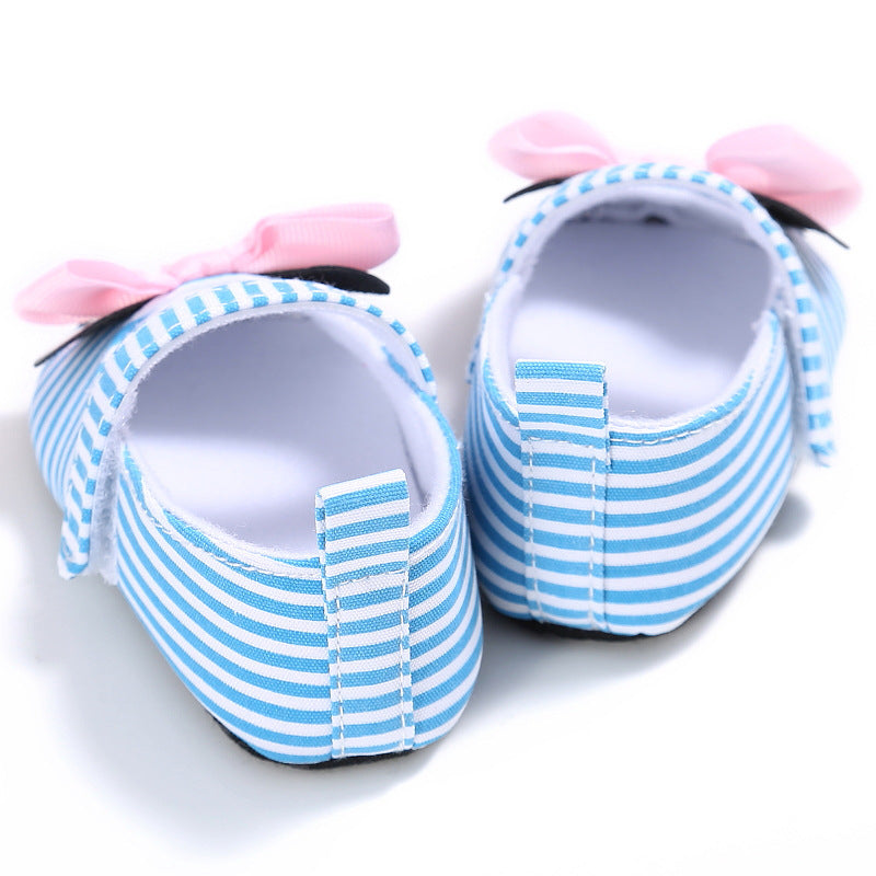 Baby Girls Crib shoes soft bottom cartoon Princess baby girls toddler shoes