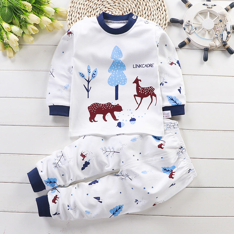 8-piece baby newborn cotton suit Boy Girl set