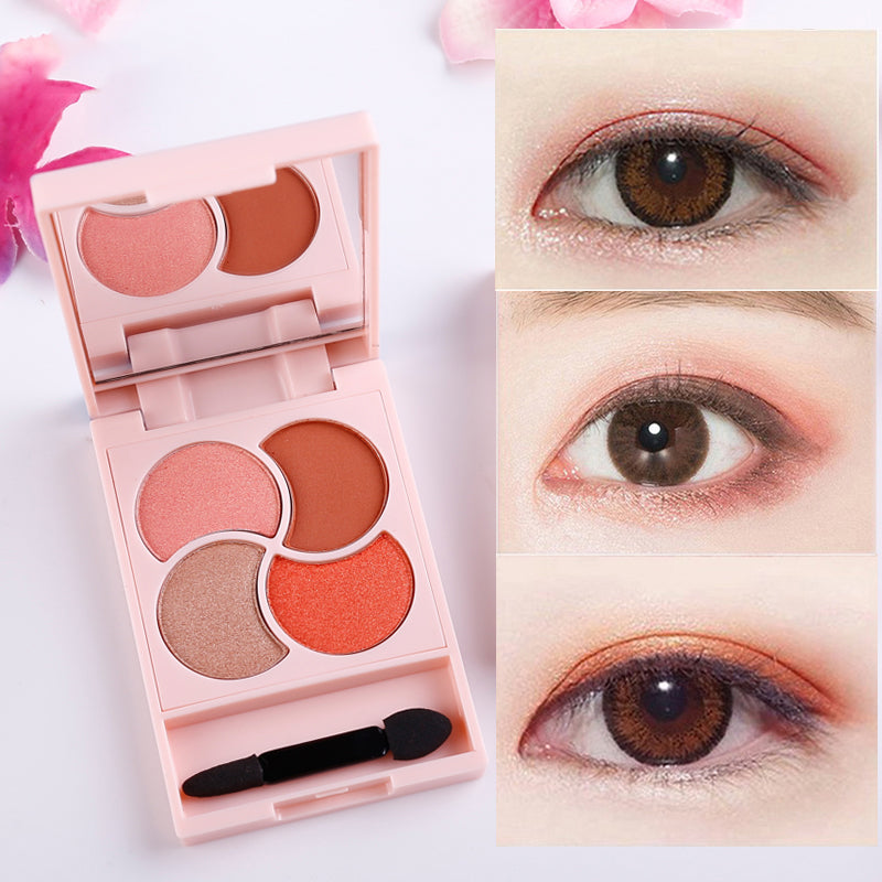 Girly four-color eyeshadow