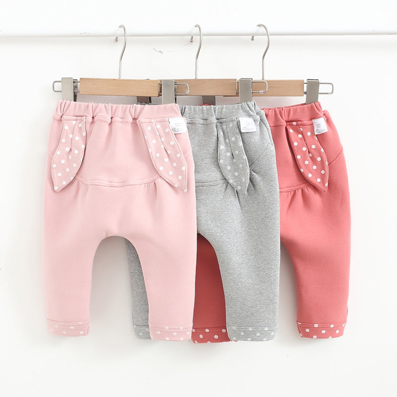 Cartoon bunny ear trousers Girls