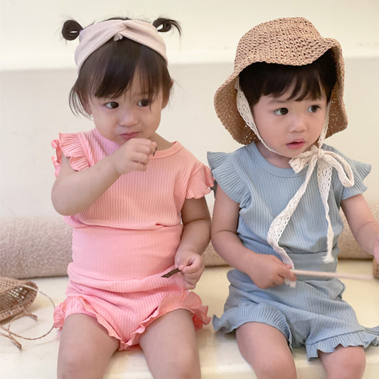 BabyTwo Piece Set Girl Color