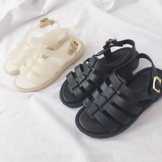 New Fashion Jelly Roman Girls and Boys Baby Children's Beach Sandals