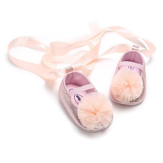 Lily Baby Girl Ballet Bow Tie Shoes