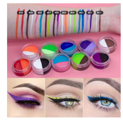 Water-based Eyeliner Color Matching