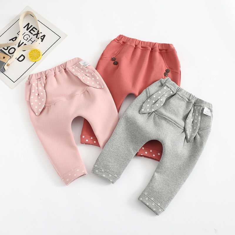 Cartoon bunny ear trousers Girls