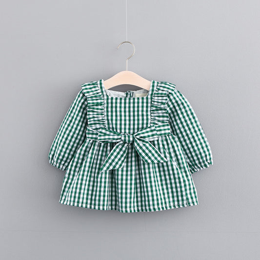 Baby Autumn Dress Small Skirt Girl Dress Autumn