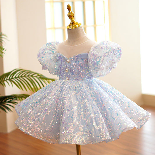 Children's Sequined Princess Costume Tutu Skirt