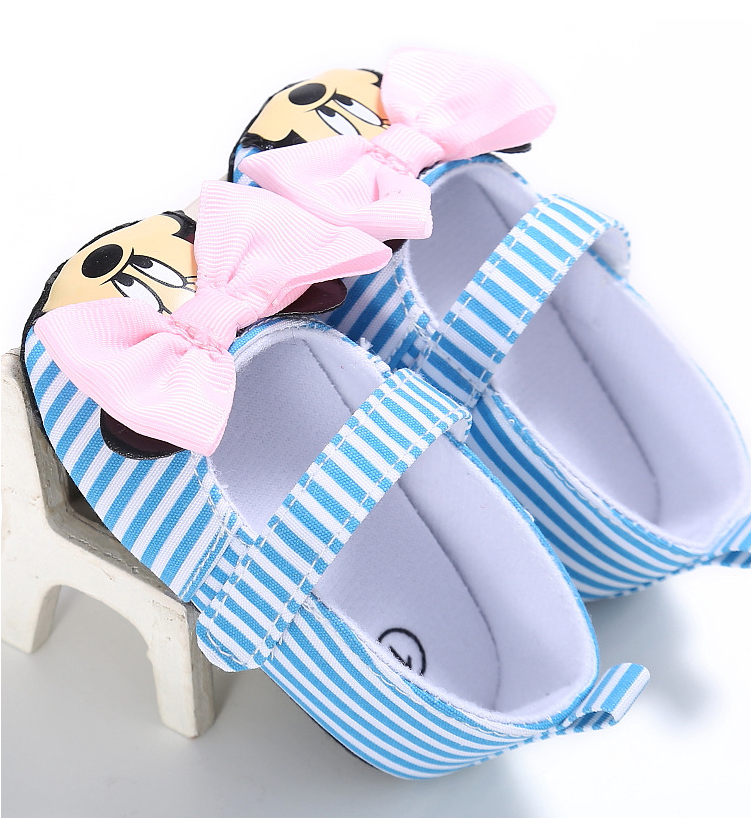 Baby Girls Crib shoes soft bottom cartoon Princess baby girls toddler shoes