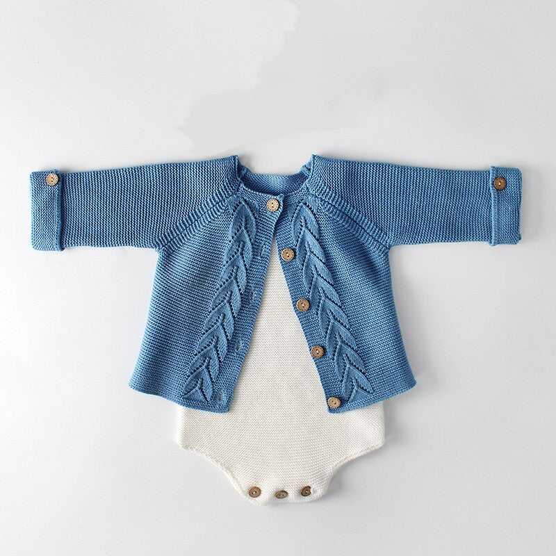 Knitted jacket woolen Romper