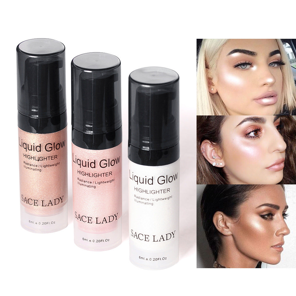 3 color face and eye liquid highlighter