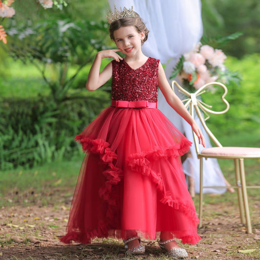 Fashion Personalized Popular Children's Dress Mesh