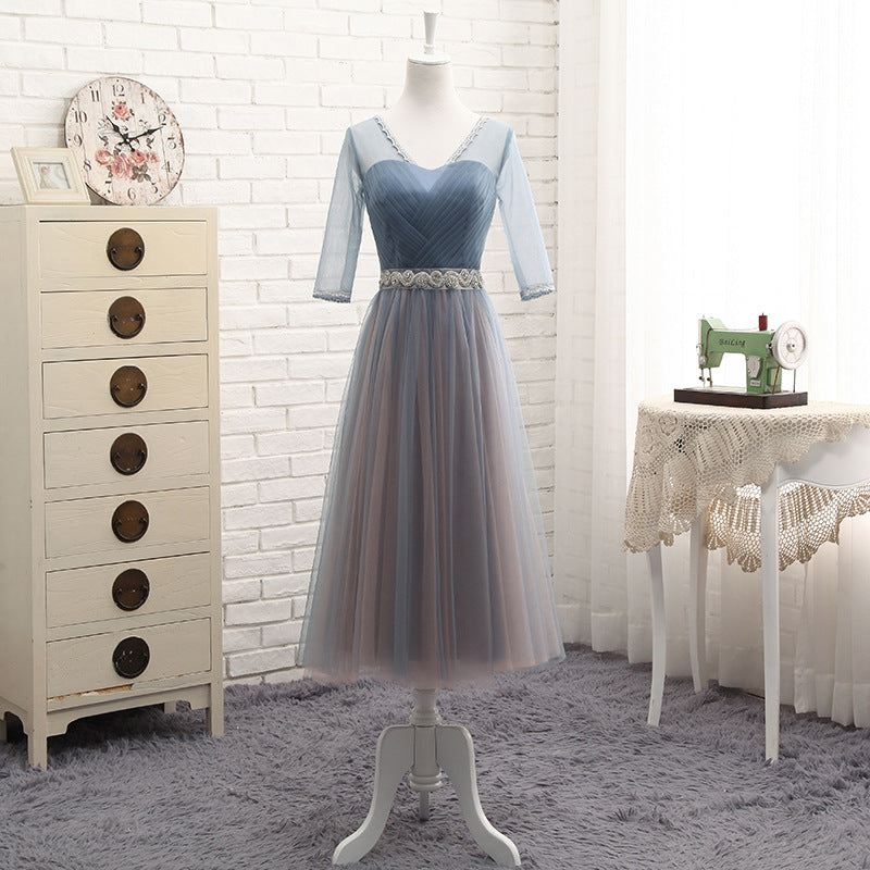 Women's New Spring Korean Bridesmaid Dresses