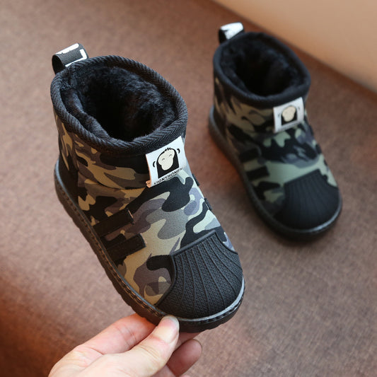 Boys Girls Winter soft sole children's shoes