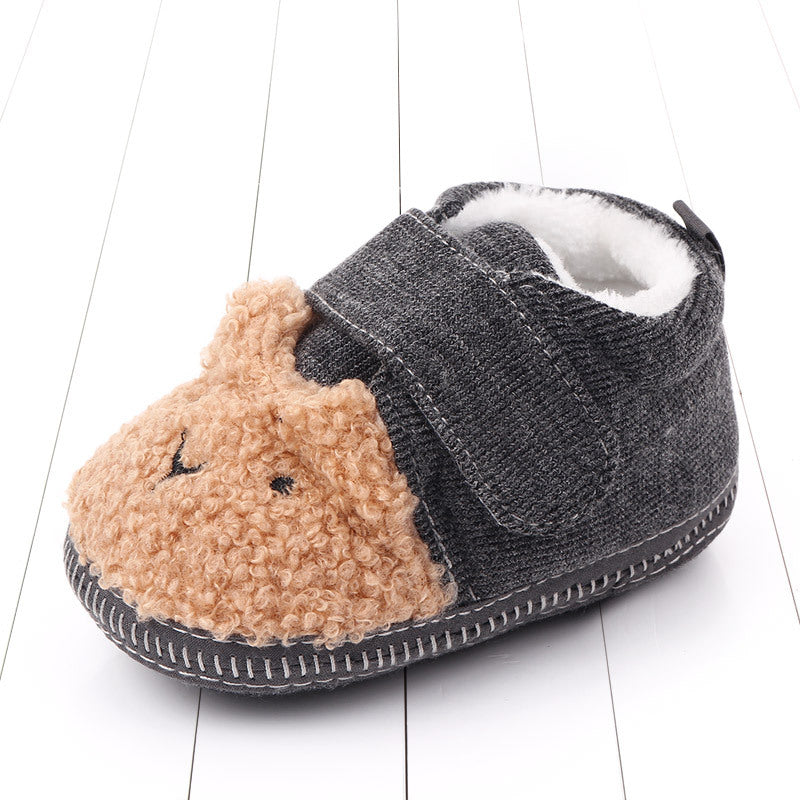 Teddy fleece warm baby toddler shoes