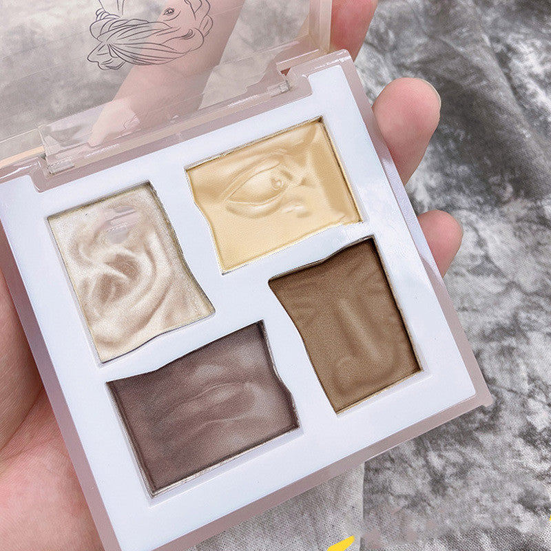 Highlight All-in-one Plate Matte Brighten Nose Shadow Shadow