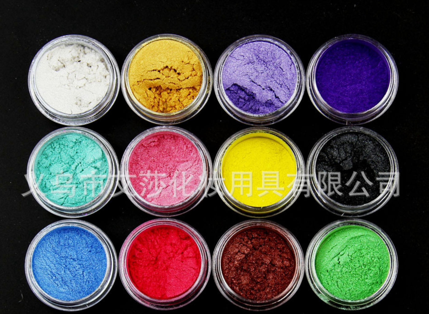 16 Shades Eyeshadow Powder Set Organic Beauty Minerals Vegan All Natural Hand Crafted Eyes Lips Nail Art, Pigments.