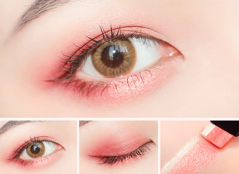 Two-tone eye shadow stick lazy eye shadow