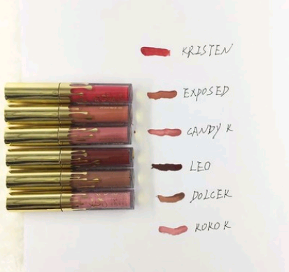 KYLIE 6 Lip Shades Set