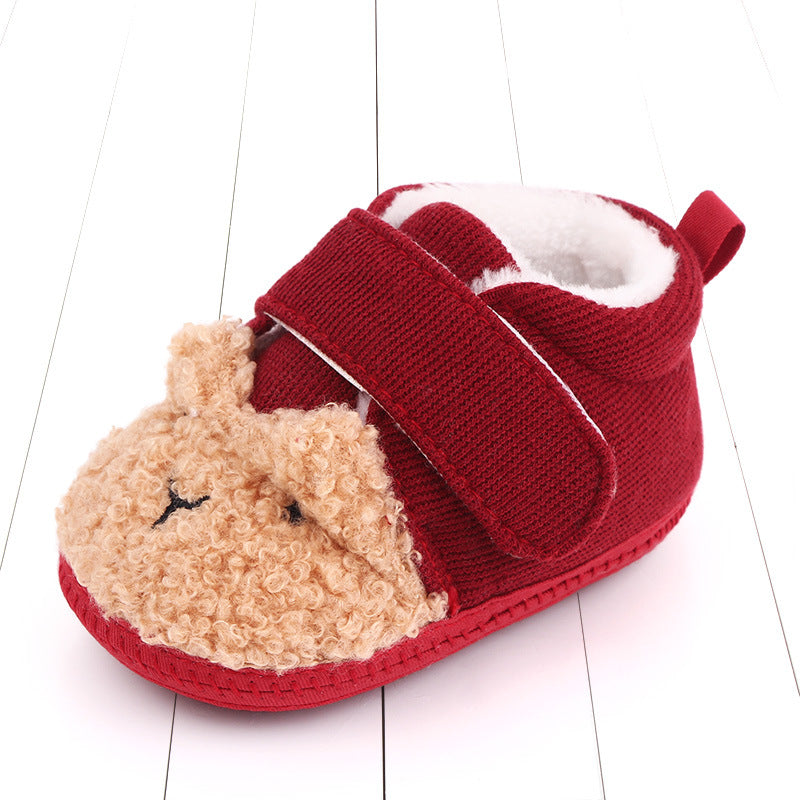 Teddy fleece warm baby toddler shoes