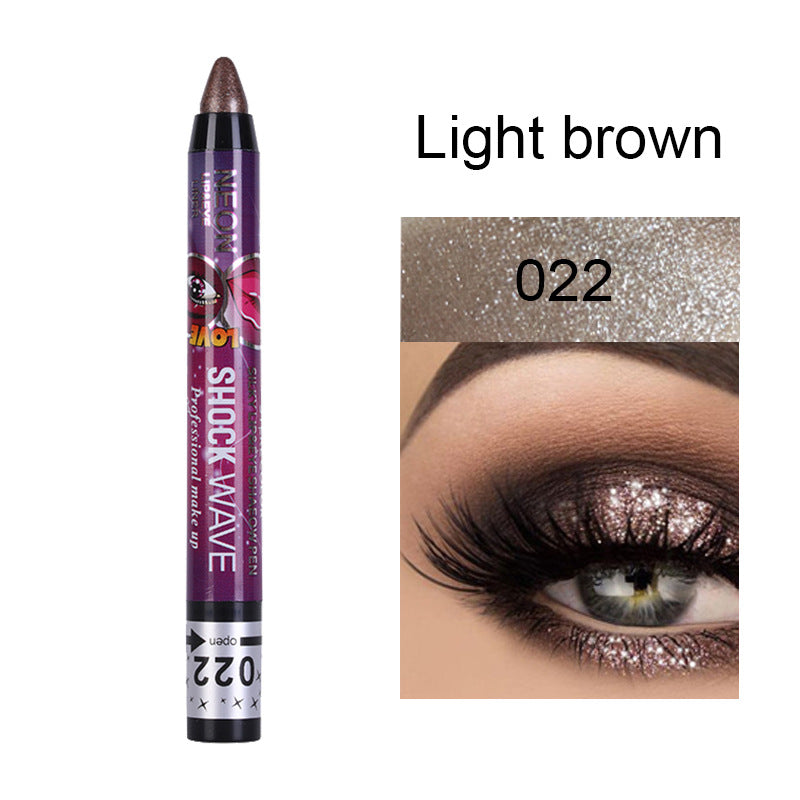 Eyeshadow Stick Pencil Long Lasting Eyes Makeup Pen Shimmer Cosmetics Tool