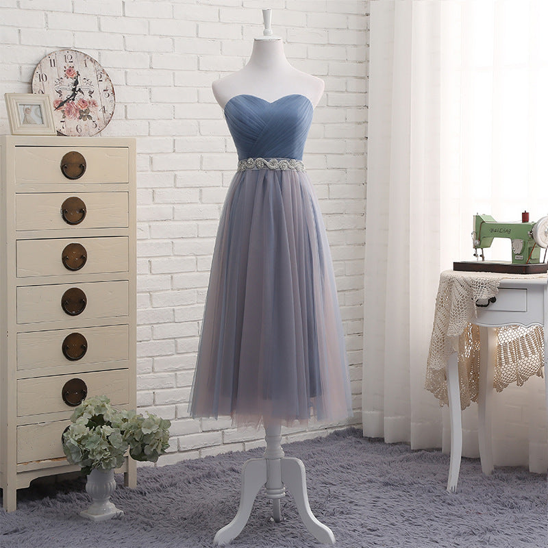 Women's New Spring Korean Bridesmaid Dresses