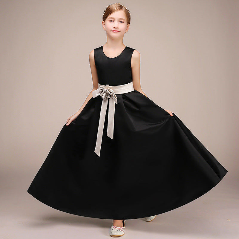 Piano Performance Dress Girl Evening Dress