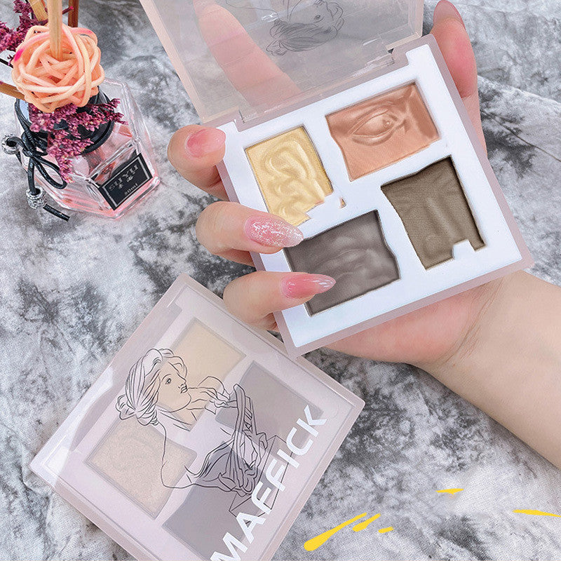 Highlight All-in-one Plate Matte Brighten Nose Shadow Shadow