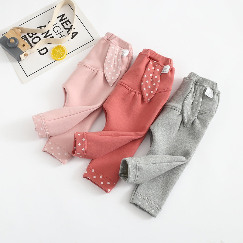 Cartoon bunny ear trousers Girls