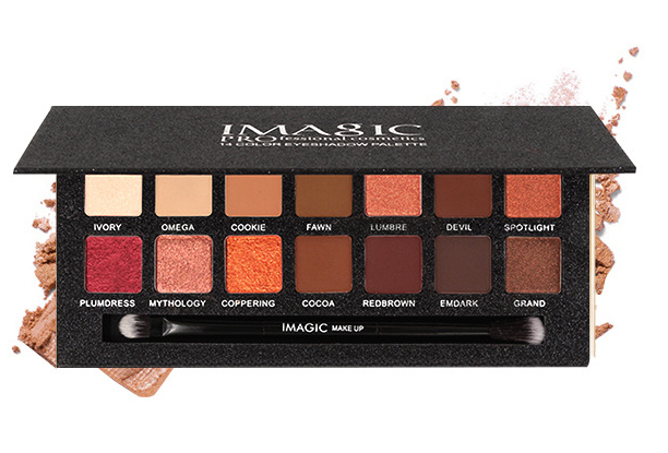 14 Color Eye Shadow Glitter & Matte Brighten Complexion Make-up Eye Shadow Palette.