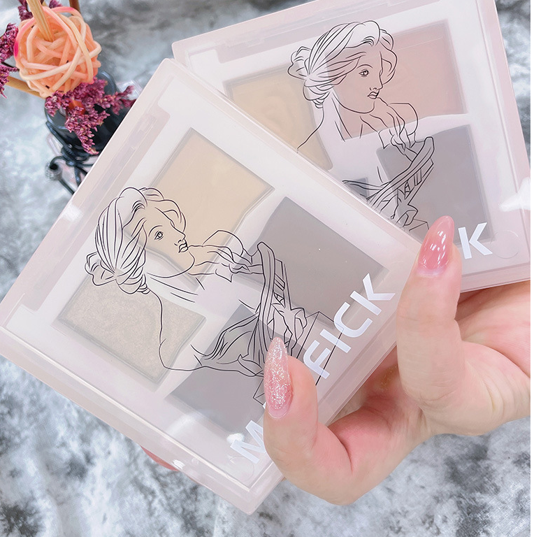 Highlight All-in-one Plate Matte Brighten Nose Shadow Shadow