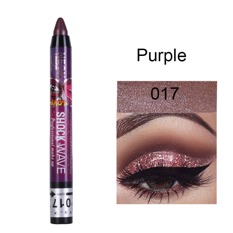 Eyeshadow Stick Pencil Long Lasting Eyes Makeup Pen Shimmer Cosmetics Tool