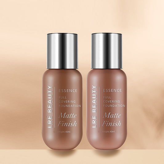 Brightening Professional Highlighter Matte Oil Control Concealer Liquid Foundation Full Coverage.