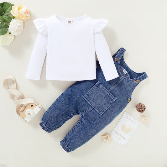 Baby Girl Clothes Set Long Sleeve