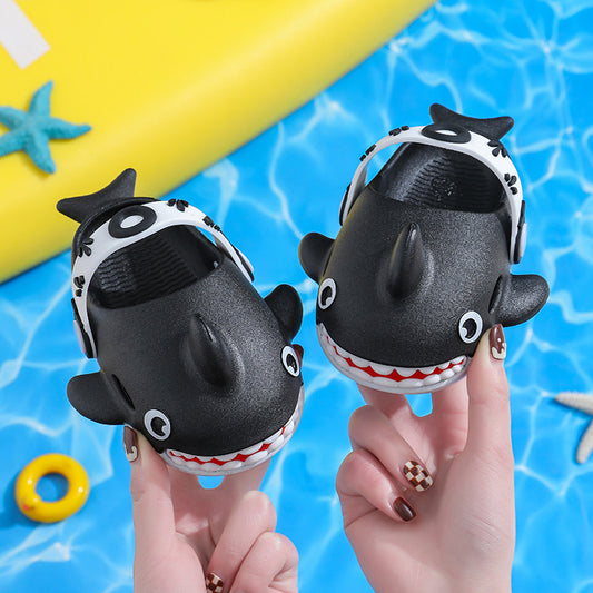 Shark Slippers For Kids Boys Girls Cute Non Slip Slides Shoes