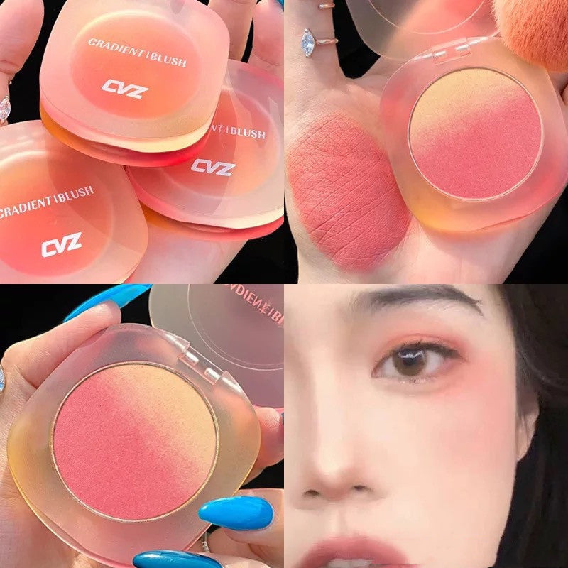 Gradient Blush Palette Is Not Easy To Fly Off Powder