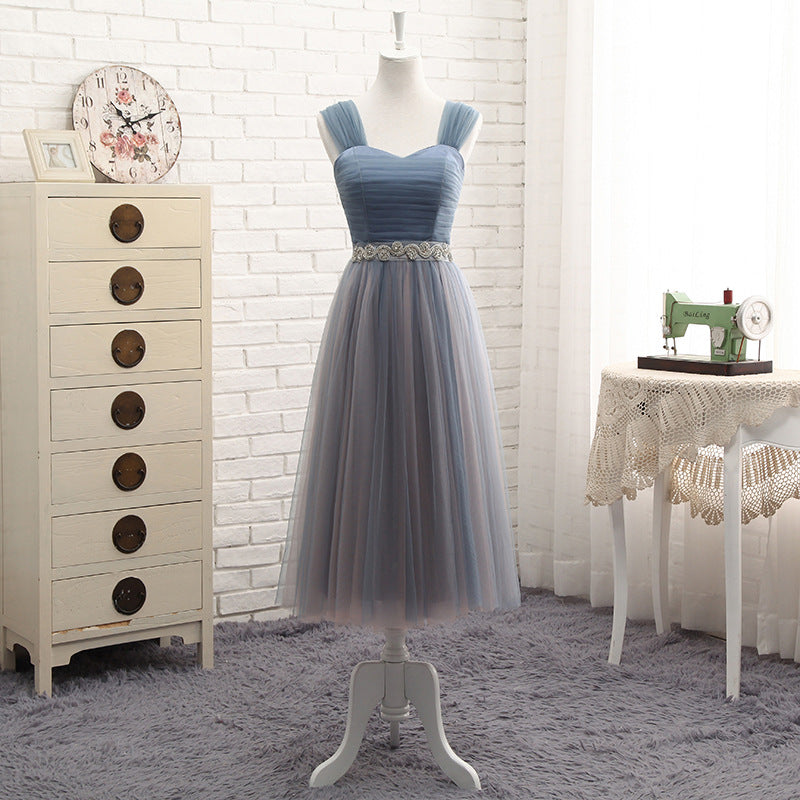 Women's New Spring Korean Bridesmaid Dresses