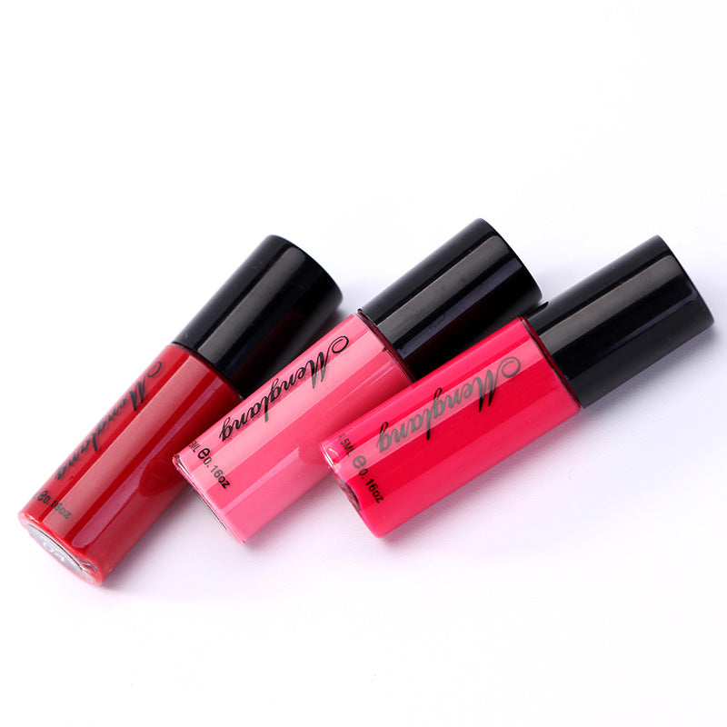 Color Development Shiny Lip Glaze Waterproof Lip Gloss Moisturizing