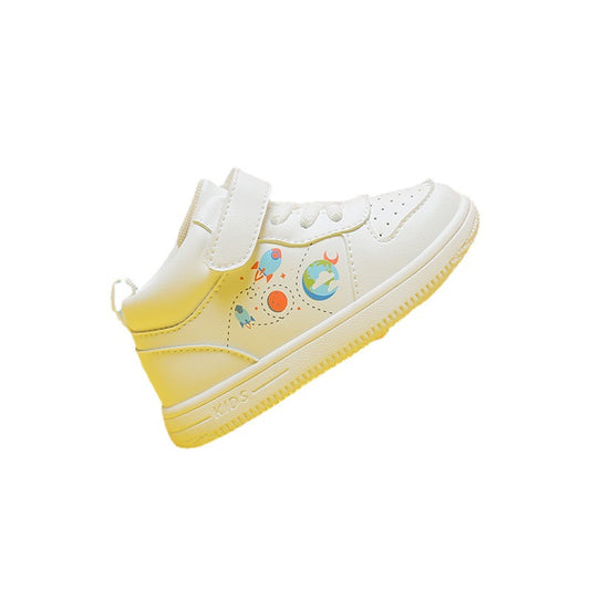 High-top Soft-soled Breathable Toddler Sneakers Boys